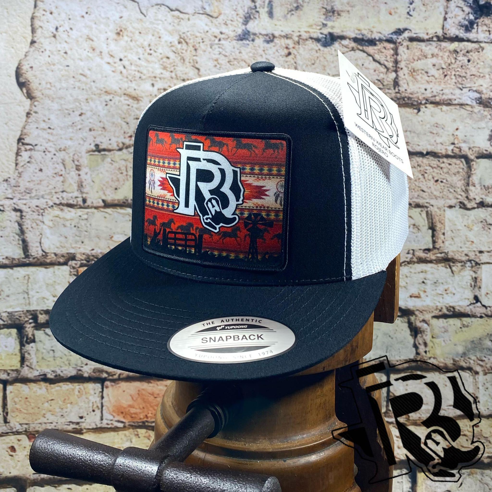 BR CAP RED VINTAGE EDITION: BLACK / WHITE