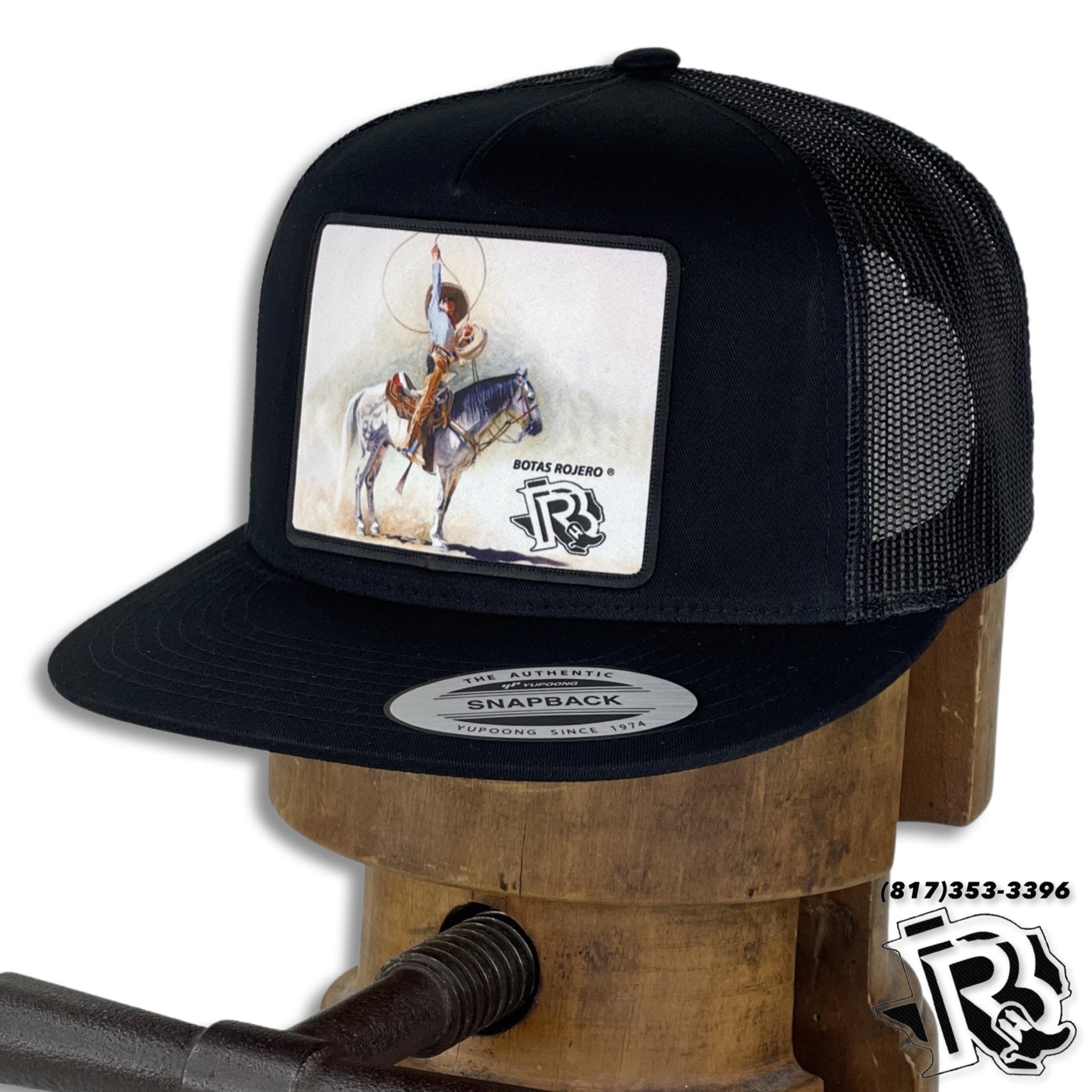 CHARRO DE CORAZON EDITION: BY BR CAP BLACK/BLACK