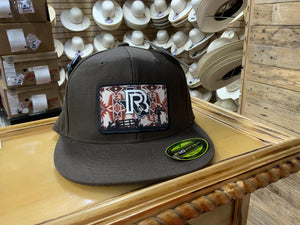 BR RUST BROWN FITTED CAP