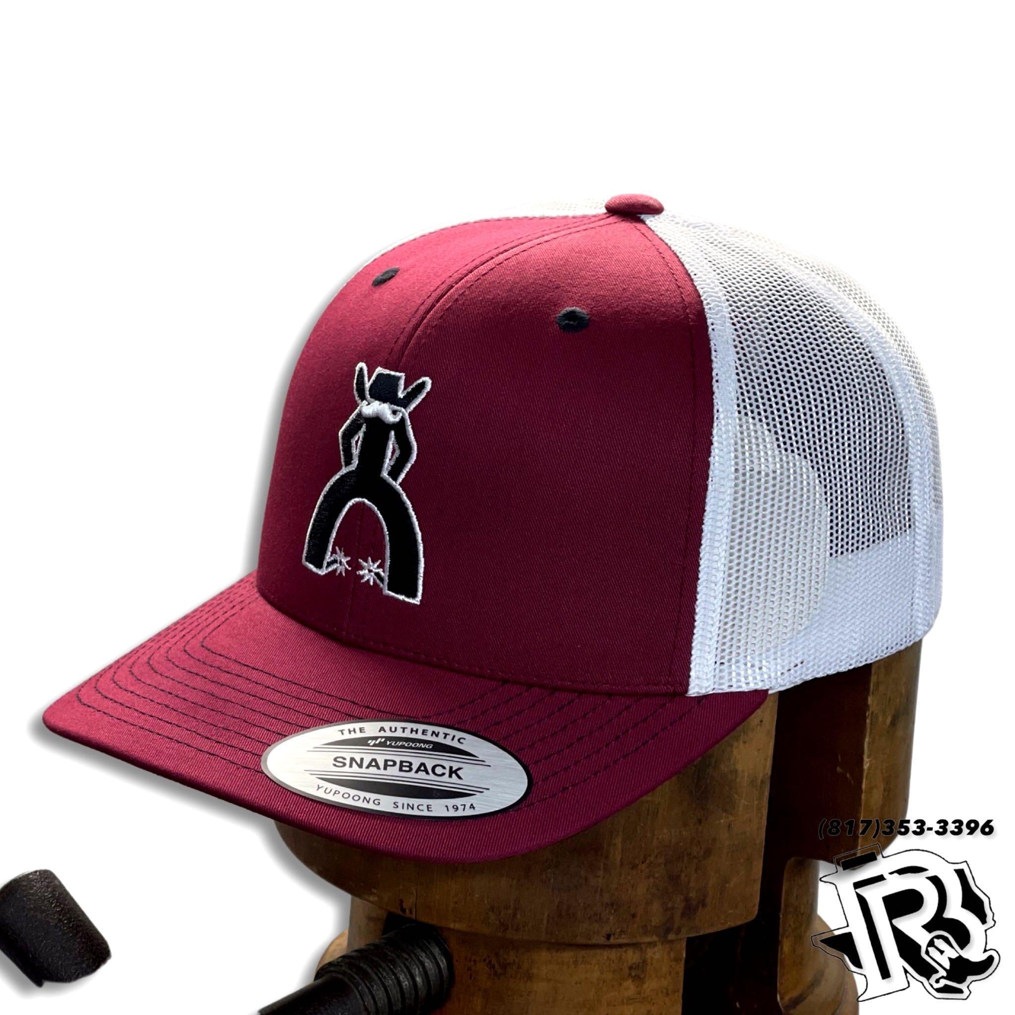 HOOEY CAP| “PUNHY” MAROON / WHITE 5028T-MAWH