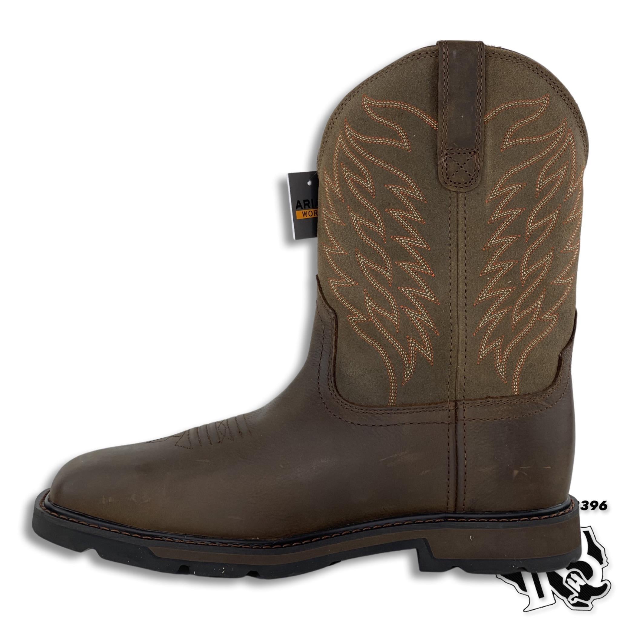 ARIAT WATERPROOF STEEL TOE | GROUNDBREAKER H20 MEN WESTERN WORK BOOT