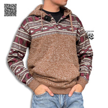 Load image into Gallery viewer, “ Jimmy “ | Men Western Hoodie Light Brown HH1182BR