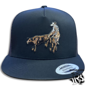 “ CHARROS DE CORAZON “ | COLAS EDITION CAP BLACK/BLACK