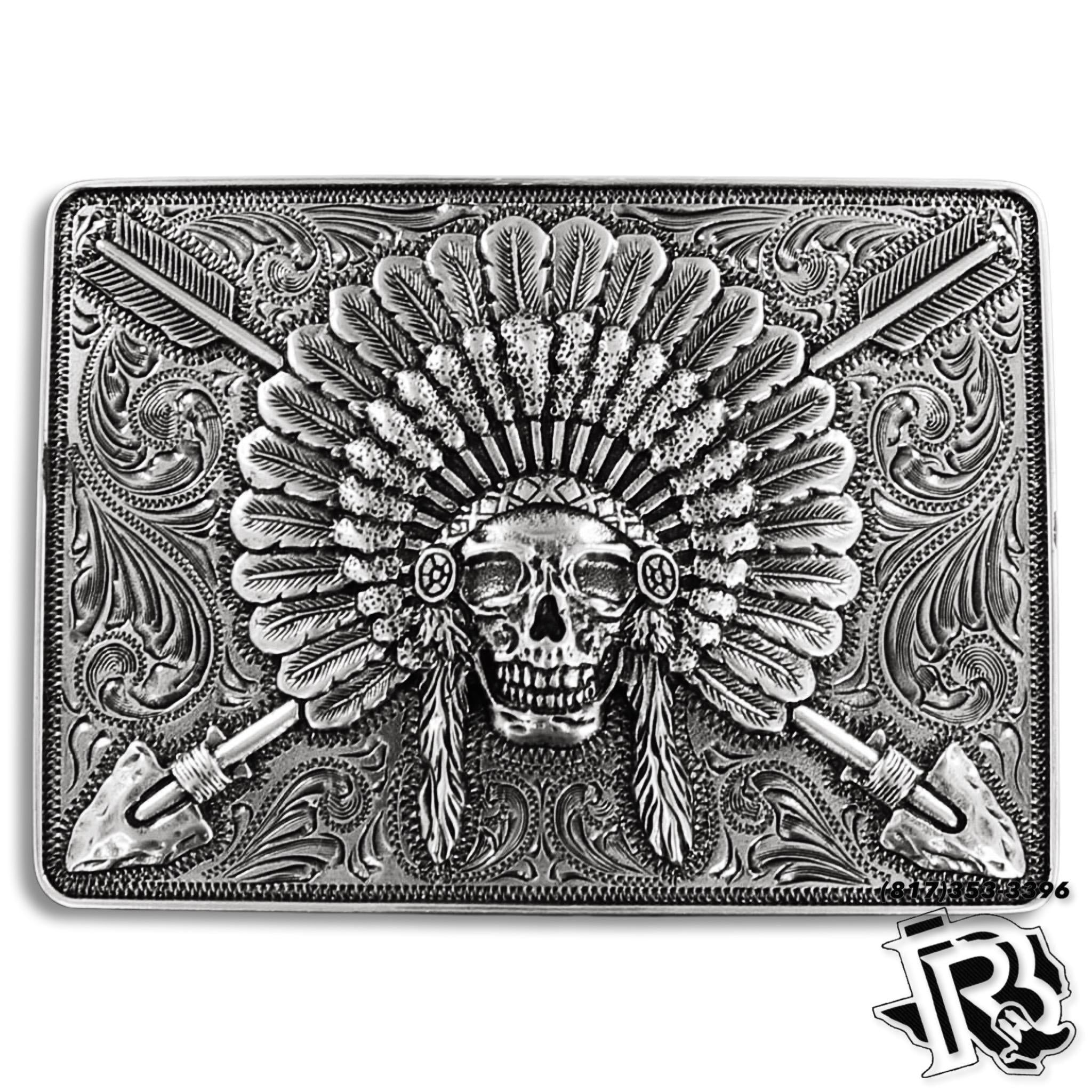 Ariat Rectangle Buckle  Silver