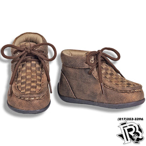 “ CARSON “ | BASKET WEAVED KIDS SHOES (4440902) (4410902) (4424802)