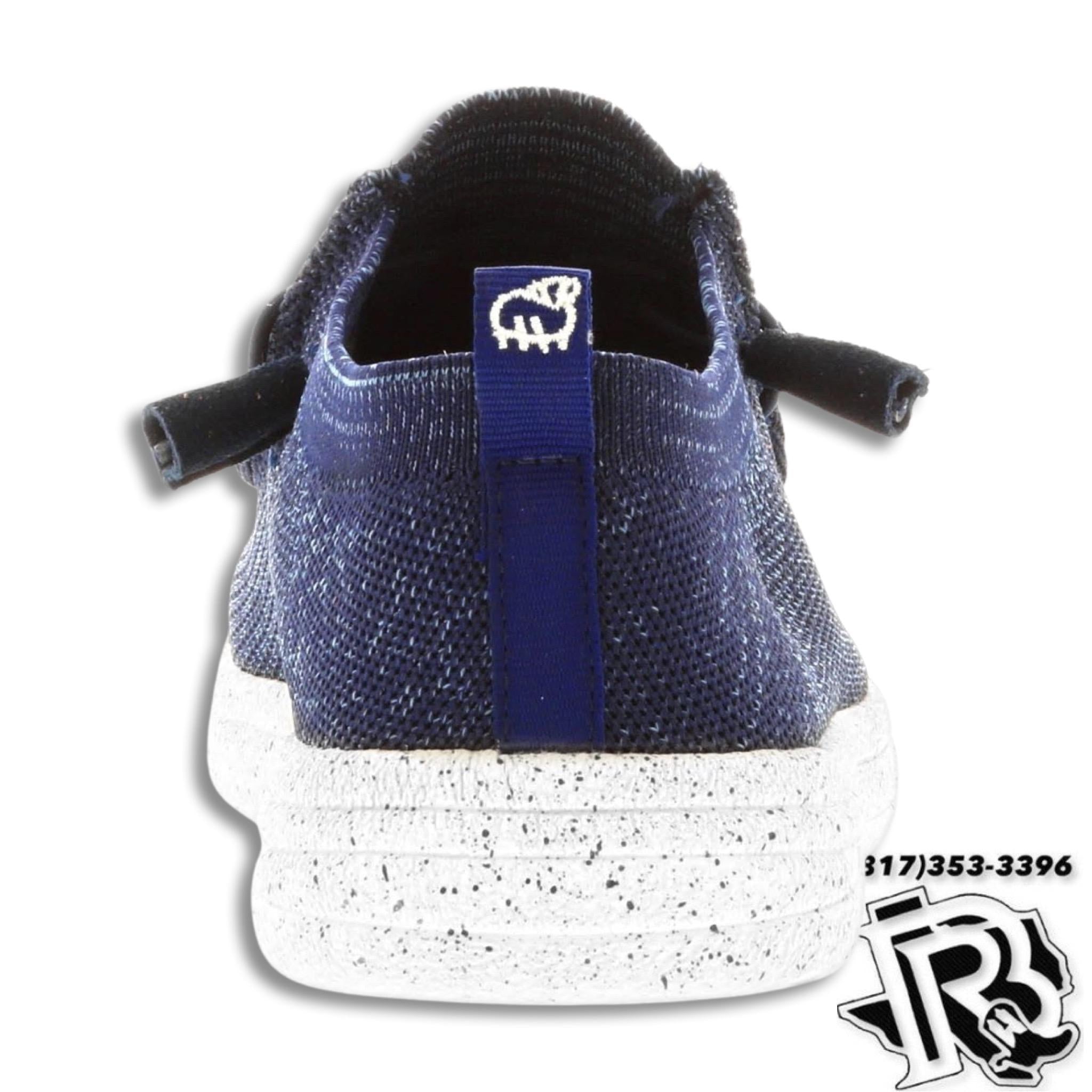 “ MICHAEL “ | NAVY MEN'S CASUAL CANVAS SHOE EM2034