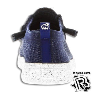 “ MICHAEL “ | NAVY MEN'S CASUAL CANVAS SHOE EM2034