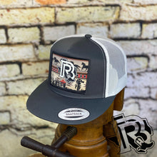 Load image into Gallery viewer, BR WILD WEST CHARCOAL/WHITE CAP