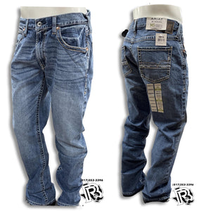 ARIAT JEAN STRAIGHT LEG | M5 Slim Stretch Stackable LIGHT WASH JEANS (10021879) M5
