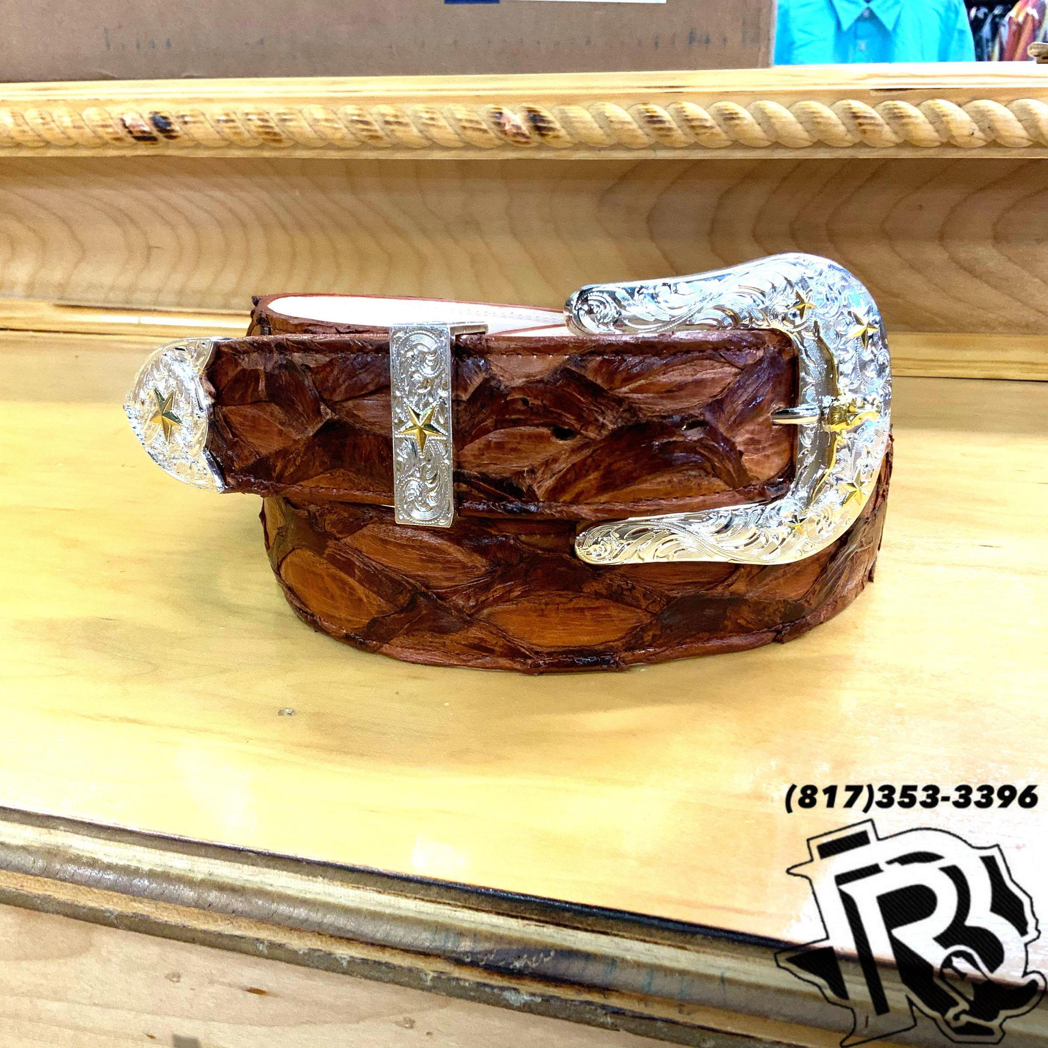BIG BASS BELT ORIGNAL COGNAC