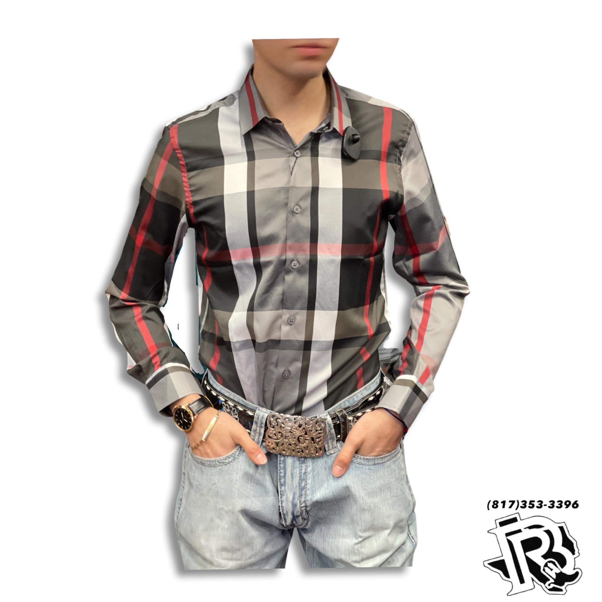 “ PABLO “ | MEN’S WESTERN SHIRT LONG SLEEVE RED