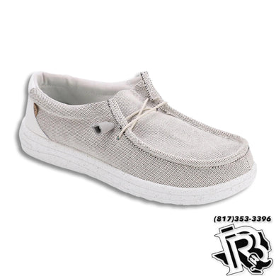 “ PAUL “ | WHITE MEN'S CASUAL CANVAS SHOE