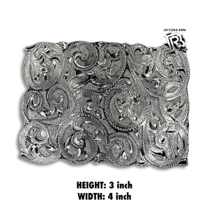 ‘’ ERICK ‘’ | MEN WESTERN BELT BUCKLE SQUARE