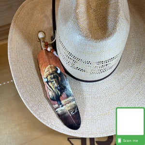 THE BUFFALO | HANDMADE FEATHER