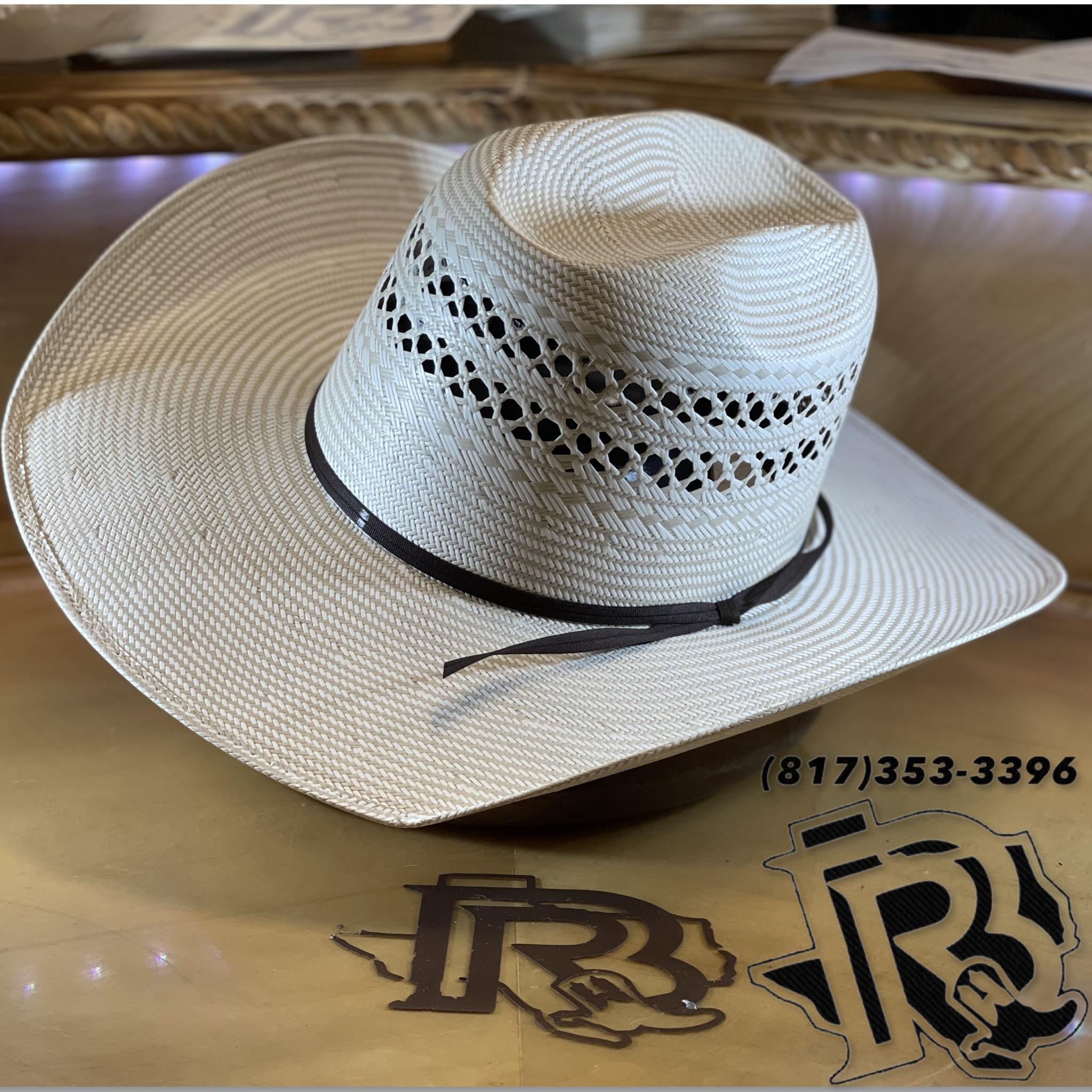 “ OPEN RANGE “ | RODEO KING STRAW COWBOY HAT