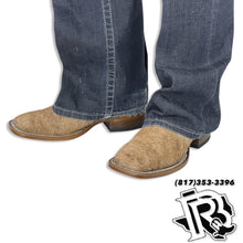 Load image into Gallery viewer, “ Augustine “ | MEN WESTERN SQUARE TOE DARK COWHIDE BOOTS