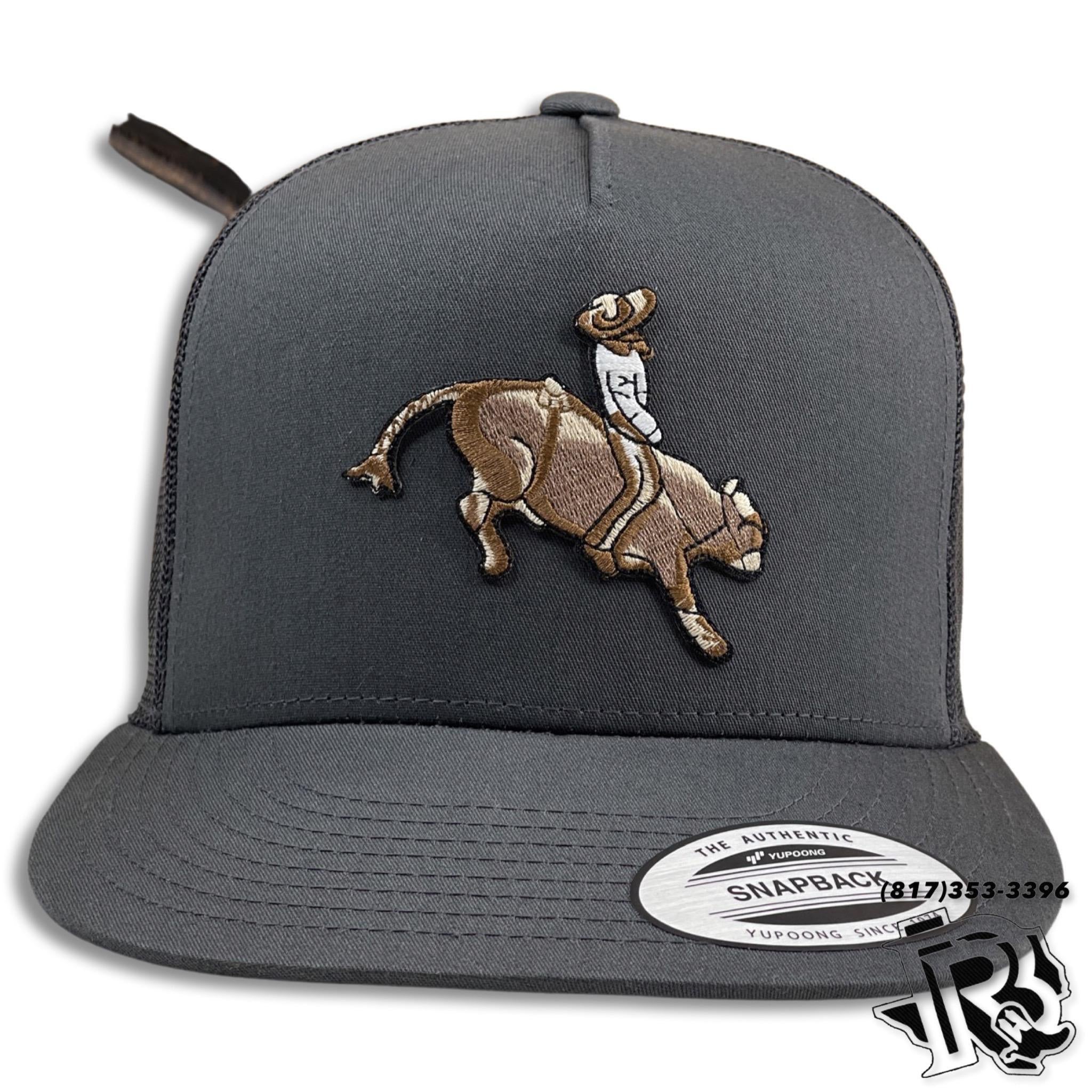 “ CHARROS DE CORAZON “ | JINETE EDITION CHARCOAL / CHARCOAL  CAP