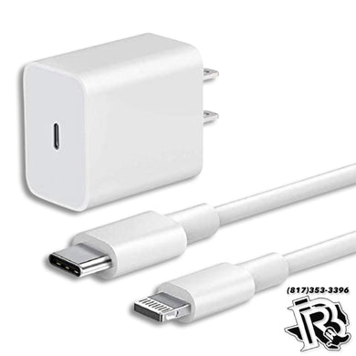 IPHONE CHARGER Type C | WITH CABLE AND WALL PLUG