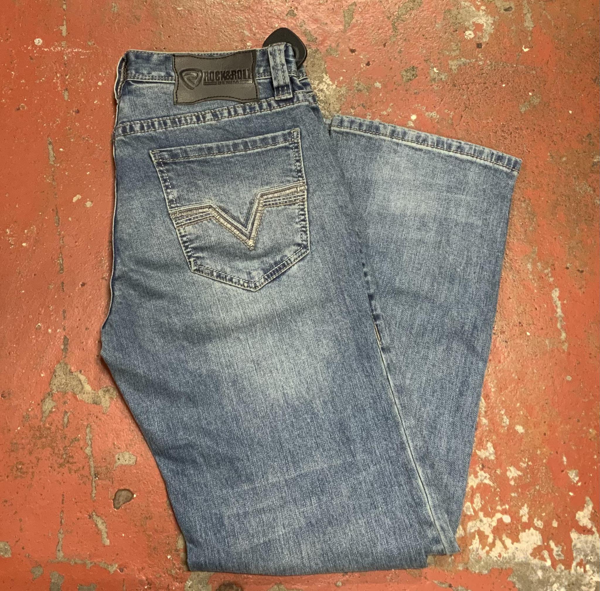MEN'S ROCKNROLL (SLIM STRAIGHT) (M1R9868) BLUE LABEL
