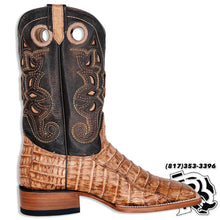 Load image into Gallery viewer, BR BOOTS : Caiman BELLY TAN (panza de caiman tan)