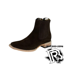 Load image into Gallery viewer, ROUGH OUT BOOTS | DARK BROWN