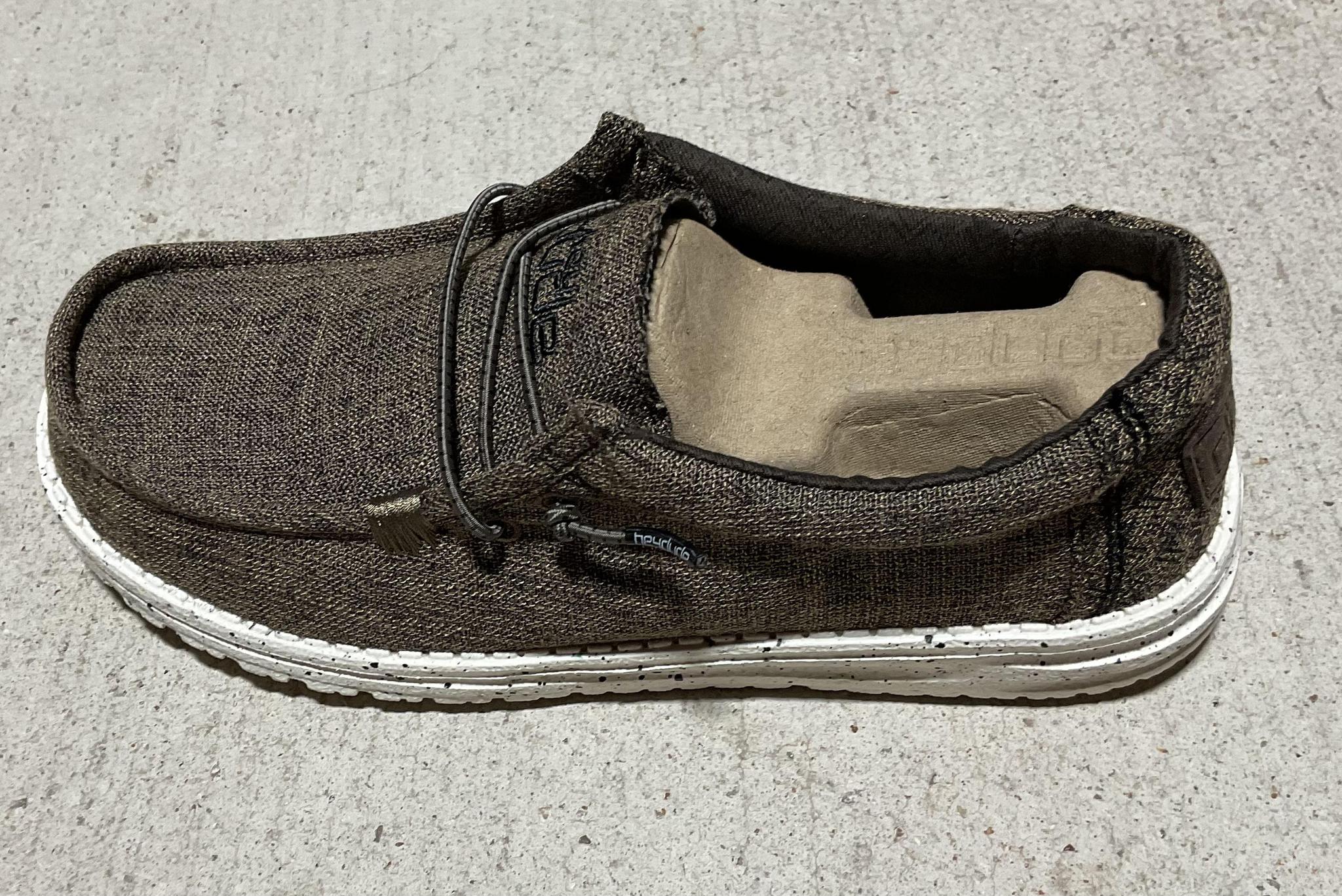 MENS HEY DUDE WALLY ECO LINEN DARK BROWN | 112471628 – Botas  display picture 3