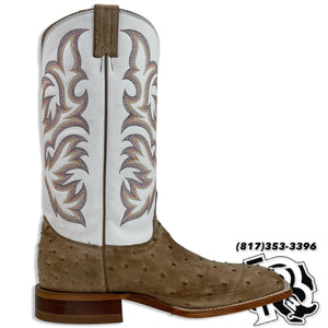 OSTRICH ORIGNAL | JUSTIN BOOTS ANTIQUE TAN | 8572