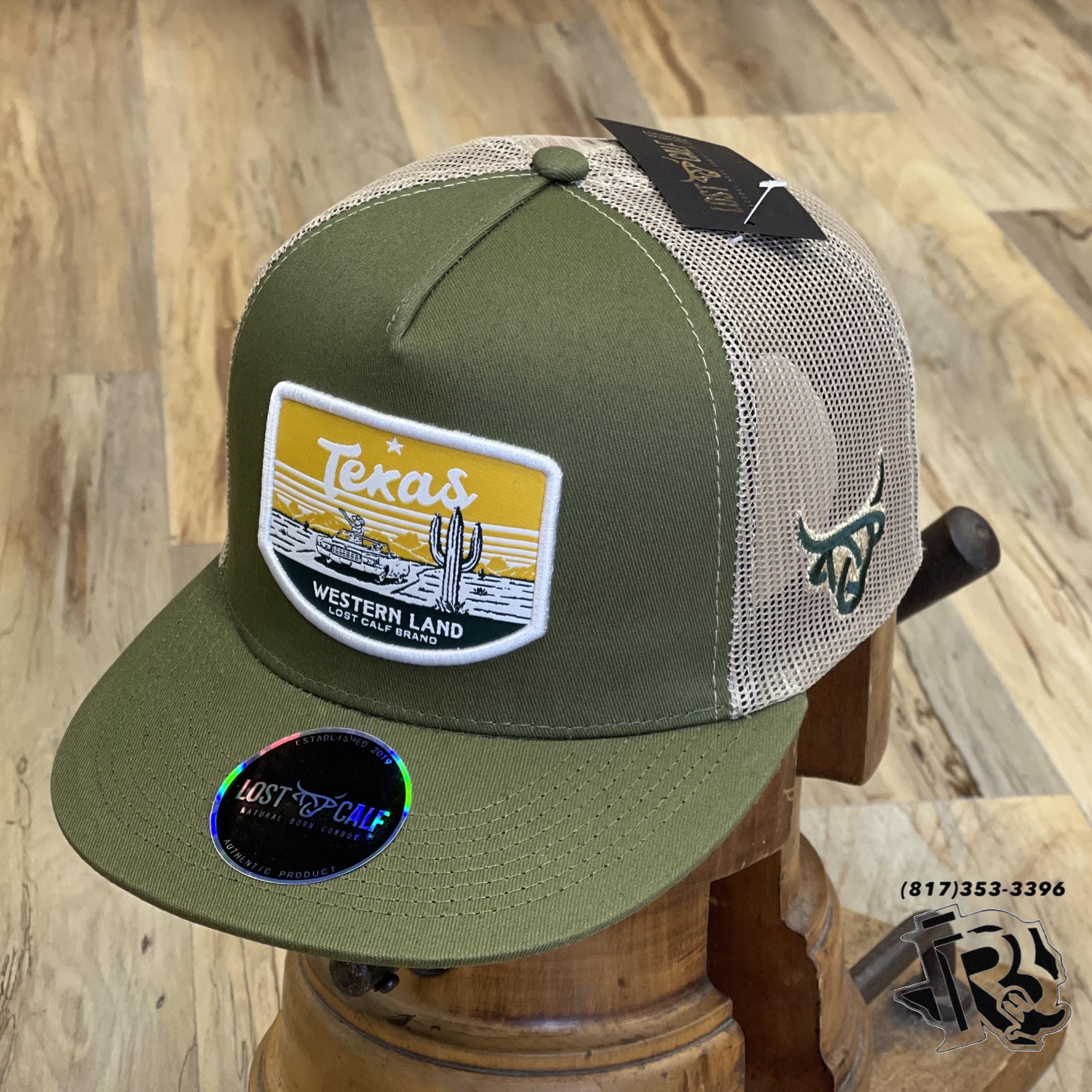 “ Ryan “ | MEN CAP TEXAS PATCH LOST CALF