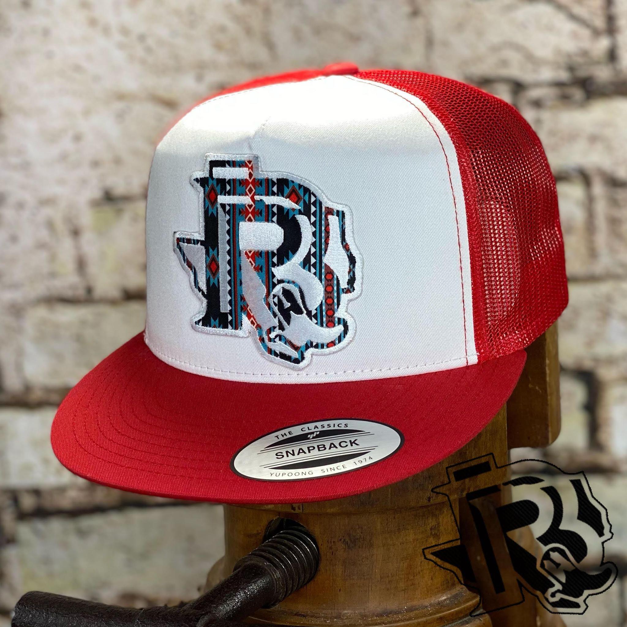 BR CAP : TEXAS VINTAGE EDITION RED  / WHITE / RED  WHITE PATCH