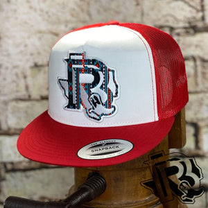 BR CAP : TEXAS VINTAGE EDITION RED  / WHITE / RED  WHITE PATCH