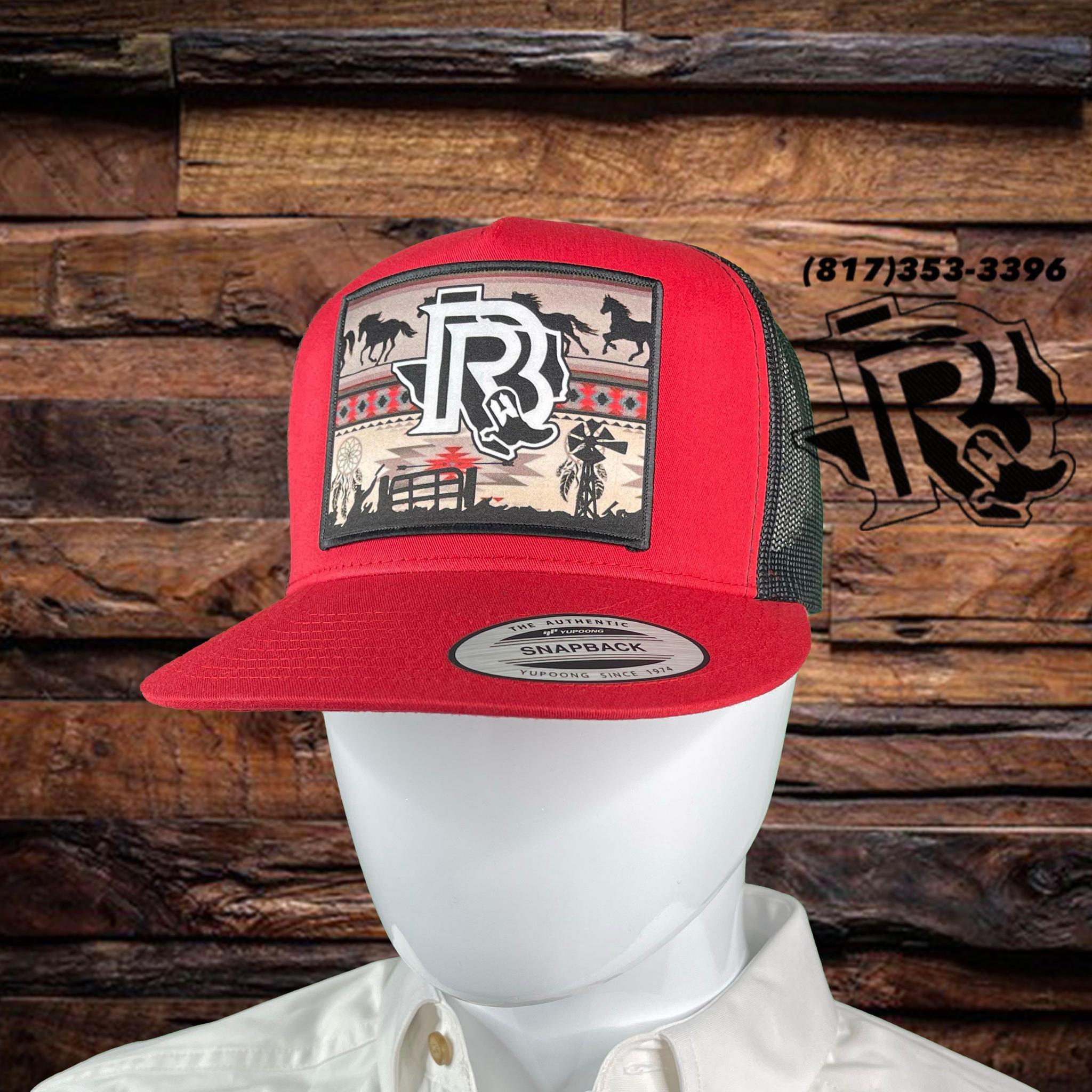 BR WILD WEST RED/BLACK CAP