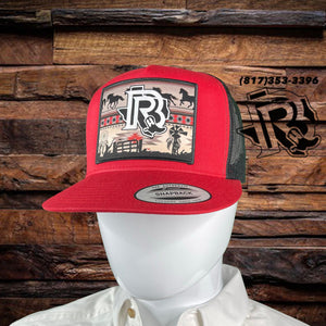 BR WILD WEST RED/BLACK CAP