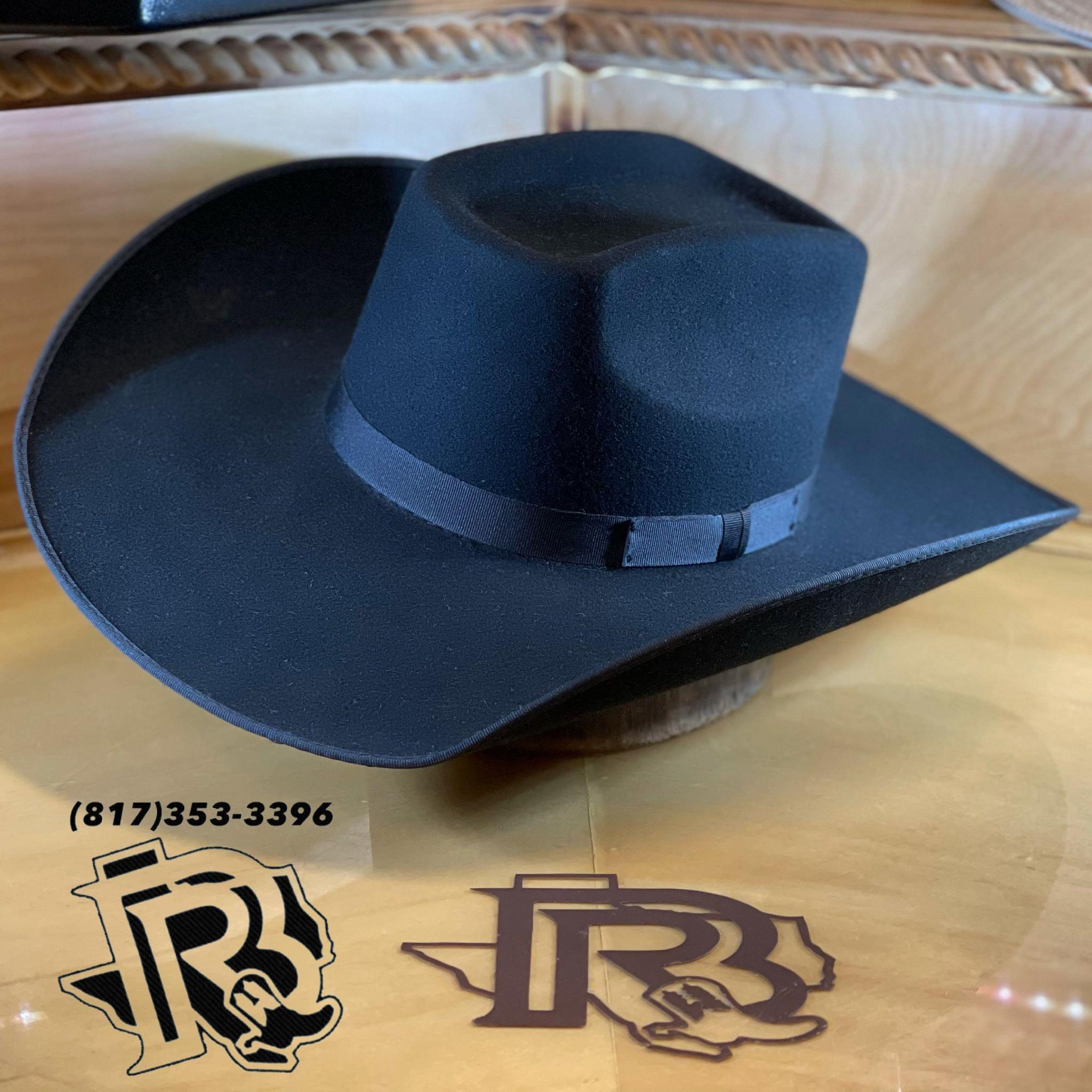 BLACK WOOL HAT | COWBOY HAT