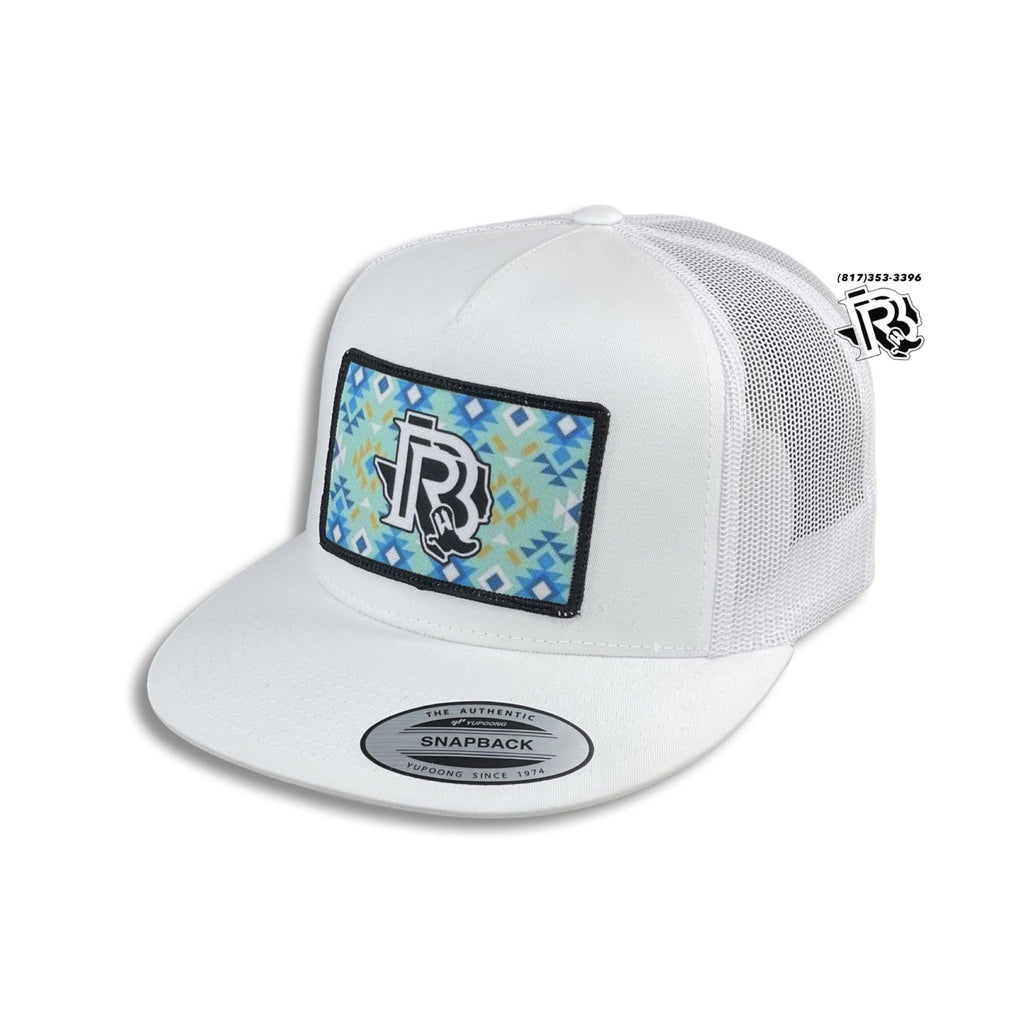 “ Alan “ | WESTERN CAP BY BR AZTEC WHITE