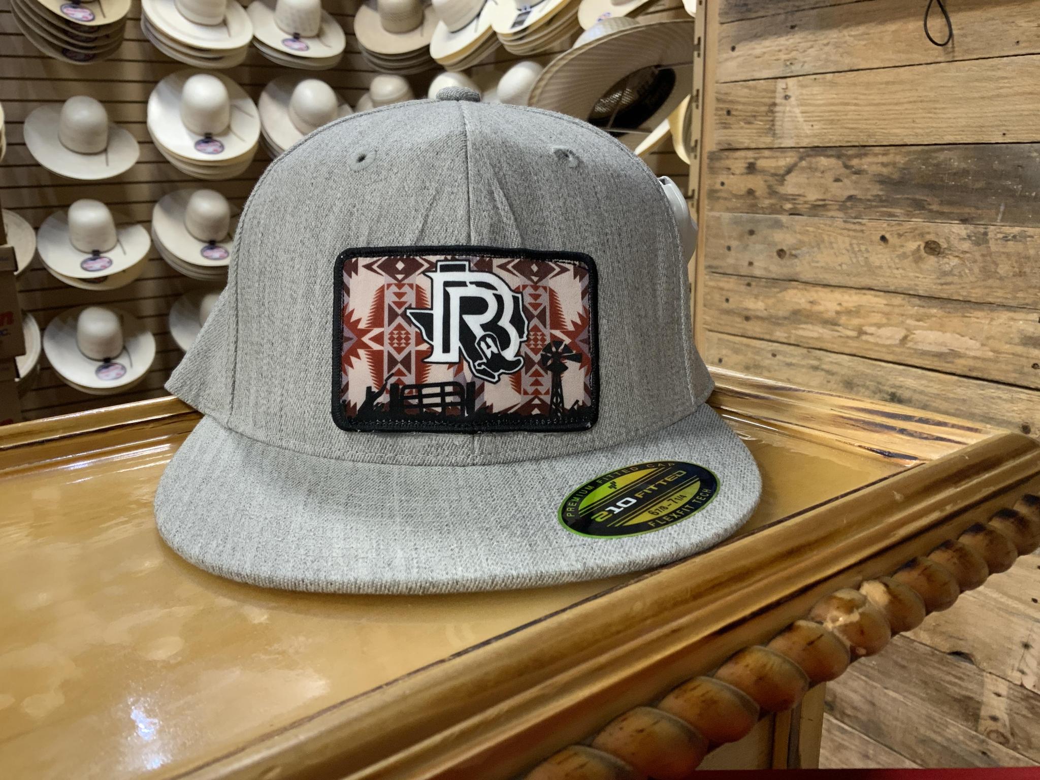 BR RUST GREY FITTED CAP