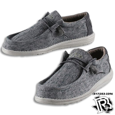 HEY DUDES | WALLY WOVEN CARBONE