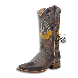 “ Brittany “ | WOMEN WESTERN SQUARE TOE BOOTS