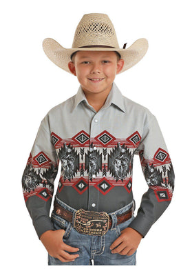 BOYS PANHANDLE LONG SLEEVE SHIRT C0S5050