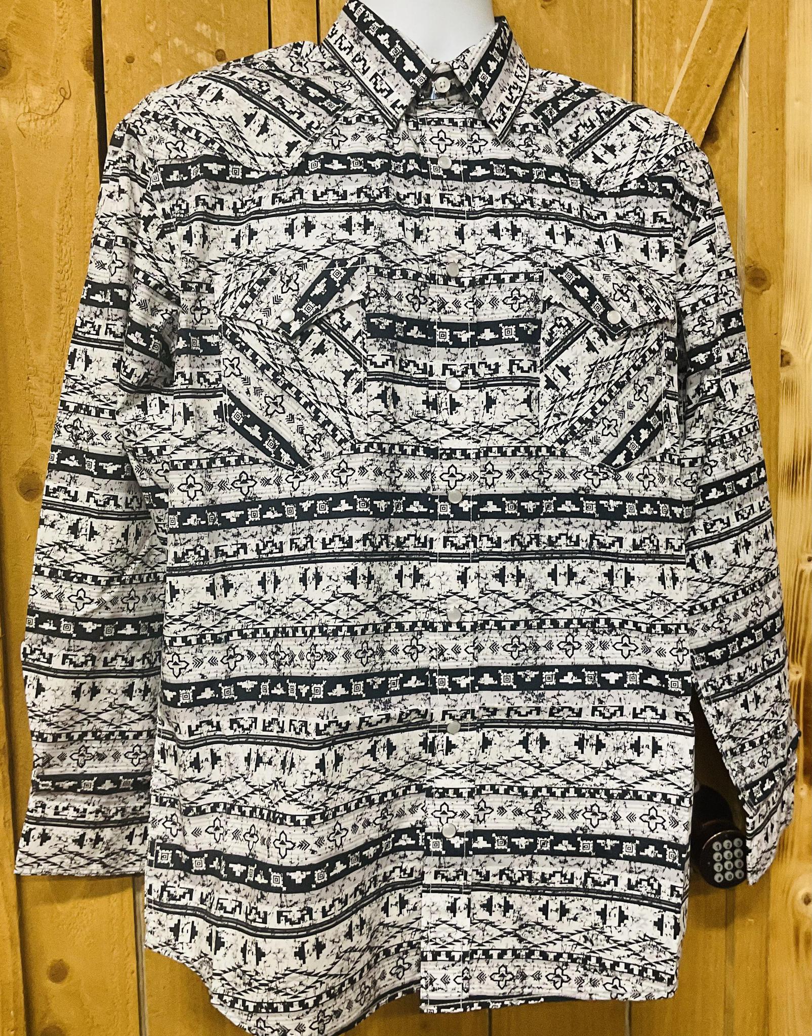 MENS RS LONG SLEEVE 218 PKT SNAP GREY PANHANDLE SHIRT | RSMSOSRYTT