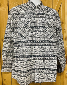 MENS RS LONG SLEEVE 218 PKT SNAP GREY PANHANDLE SHIRT | RSMSOSRYTT