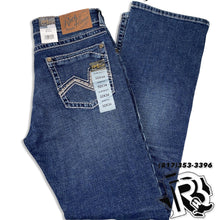 Load image into Gallery viewer, ROCK 47 SLIM BOOT | MEN WESTERN JEANS MEDIUM WASH