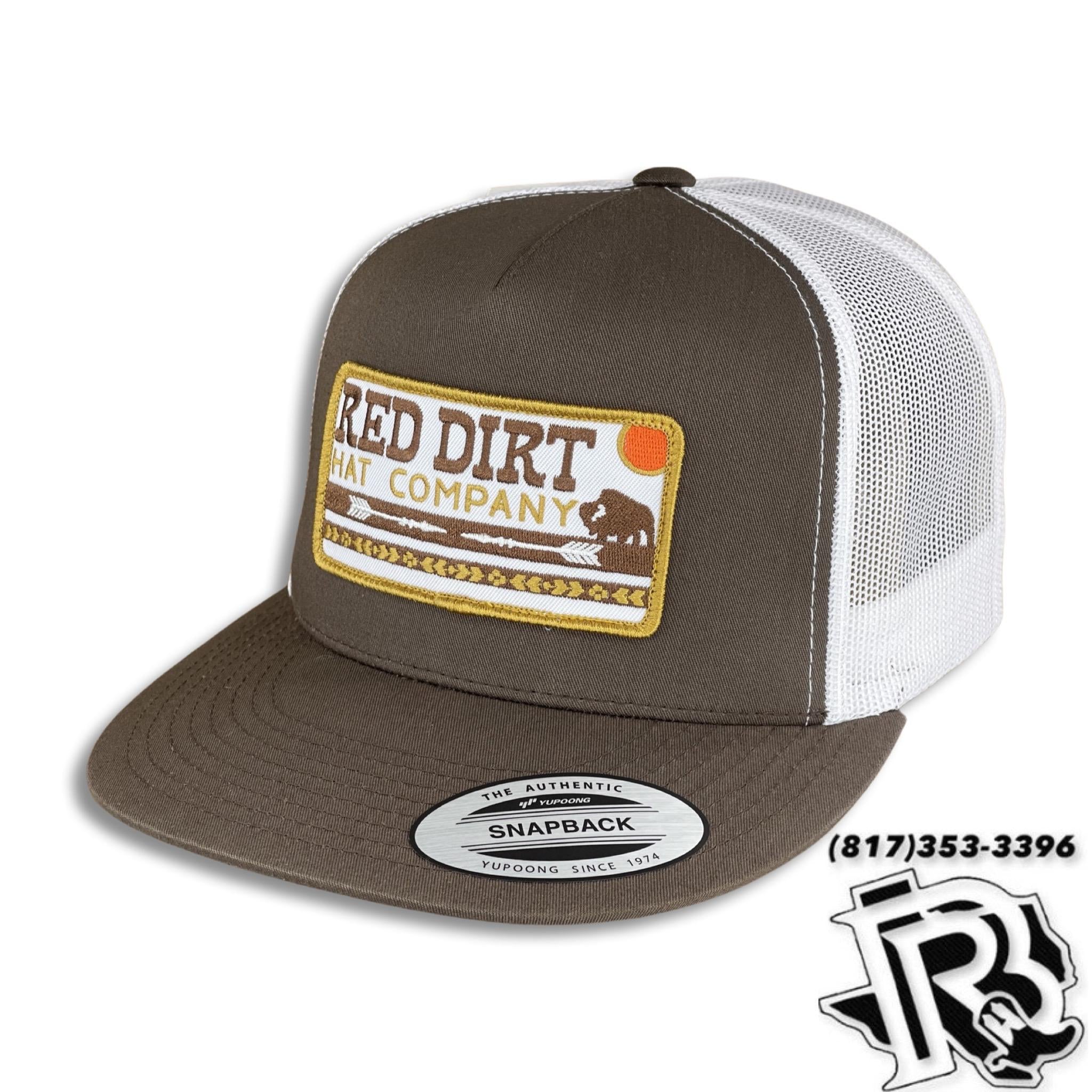 “ ARROW “ | RED DIRT COMPANY CAP BROWN WHITE