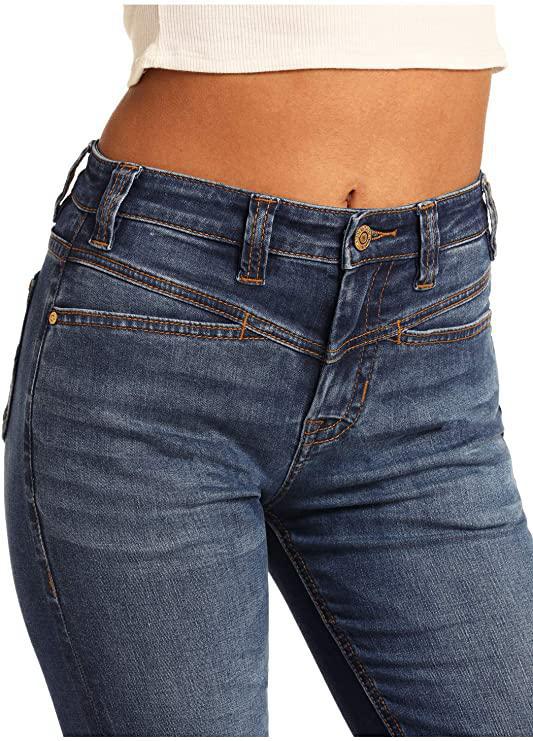 Rock & Roll Cowgirl Juniors High Rise Flare Extra Stretch Ladies Jean WHN3436