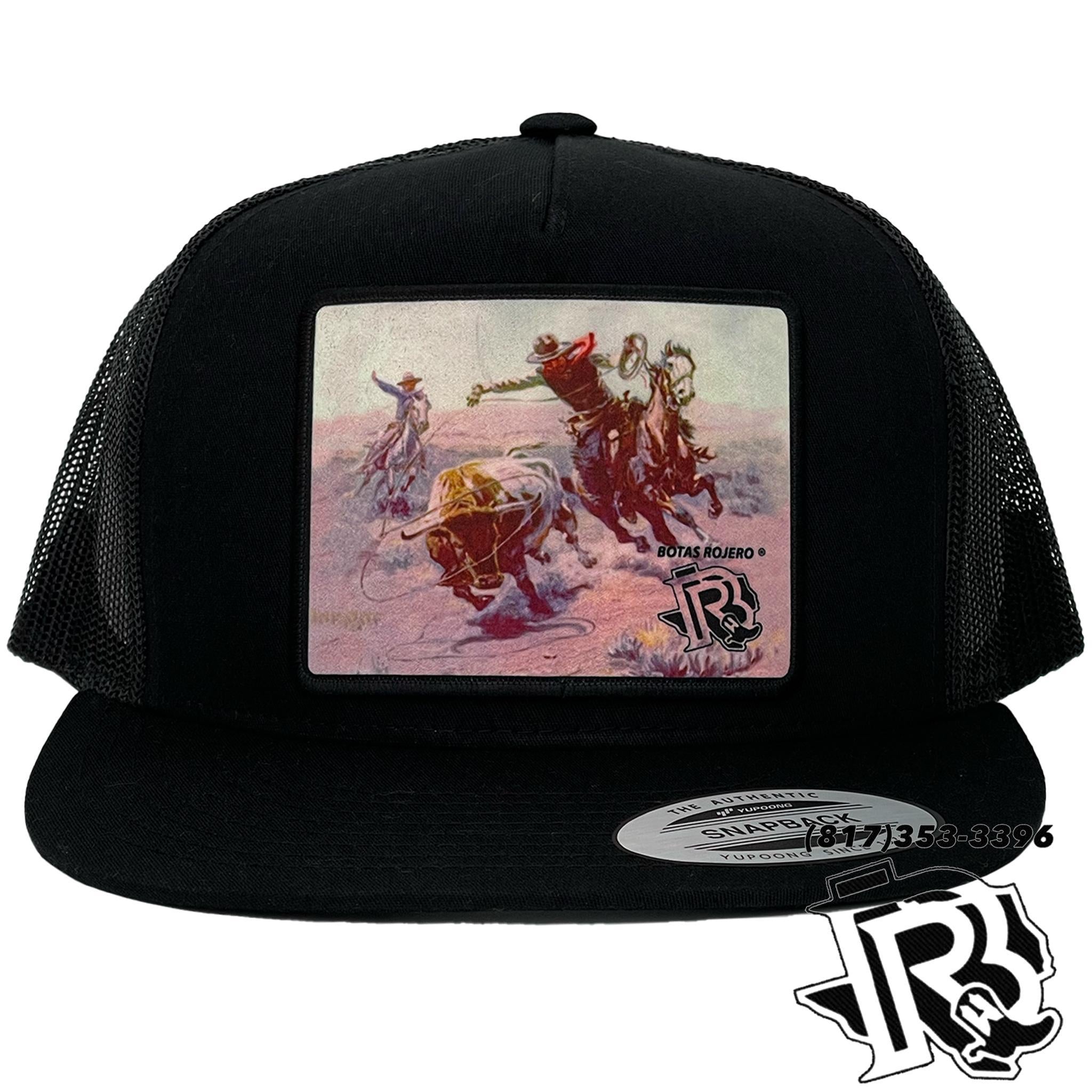 ROPING EDITION : BY BR CAP BLACK/BLACK
