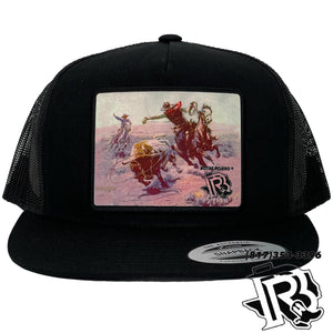 ROPING EDITION : BY BR CAP BLACK/BLACK