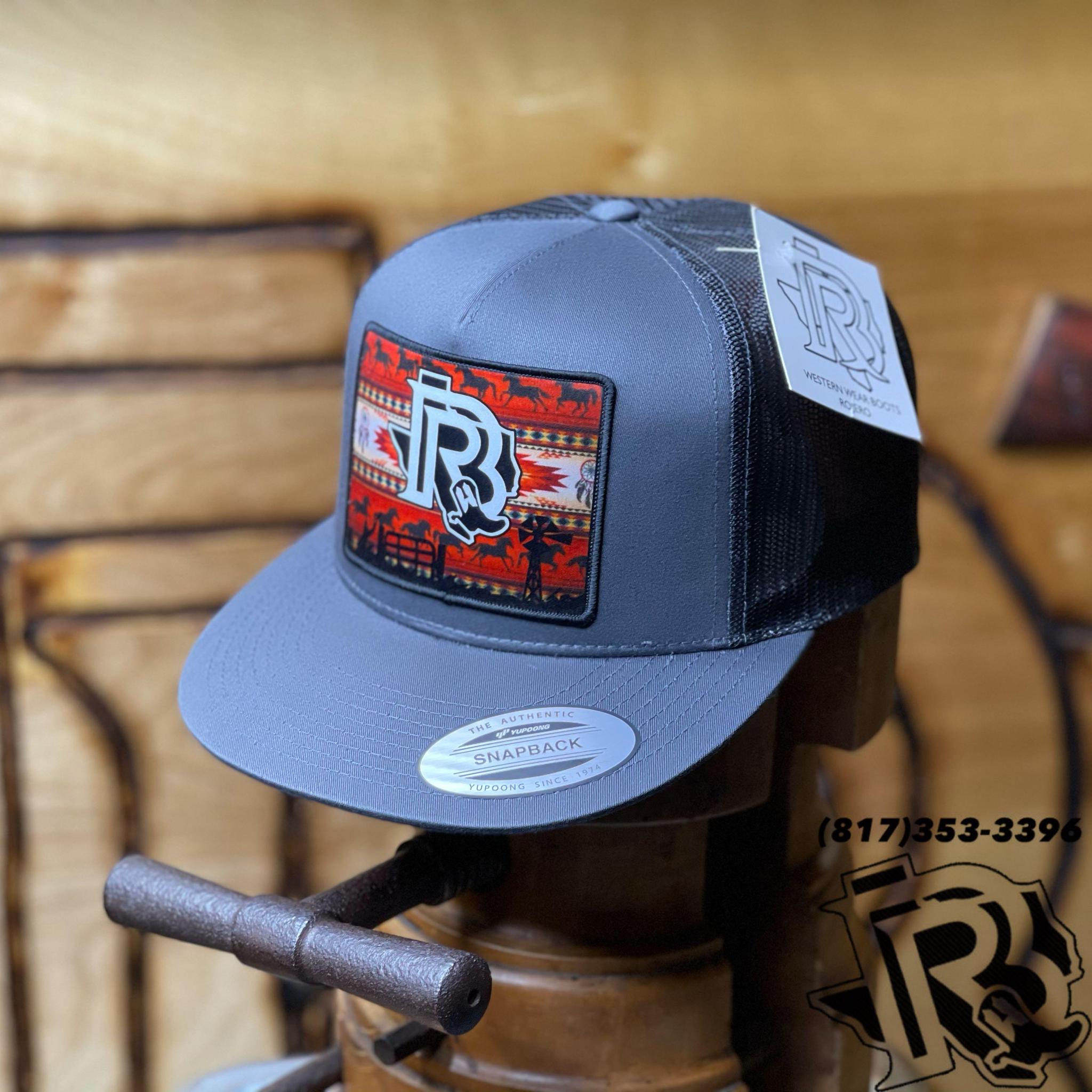BR CAP Vintage RED Edition : Charcoal