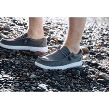 Load image into Gallery viewer, “ PAUL “ | CHARCOAL MEN&#39;S CASUAL CANVAS SHOE