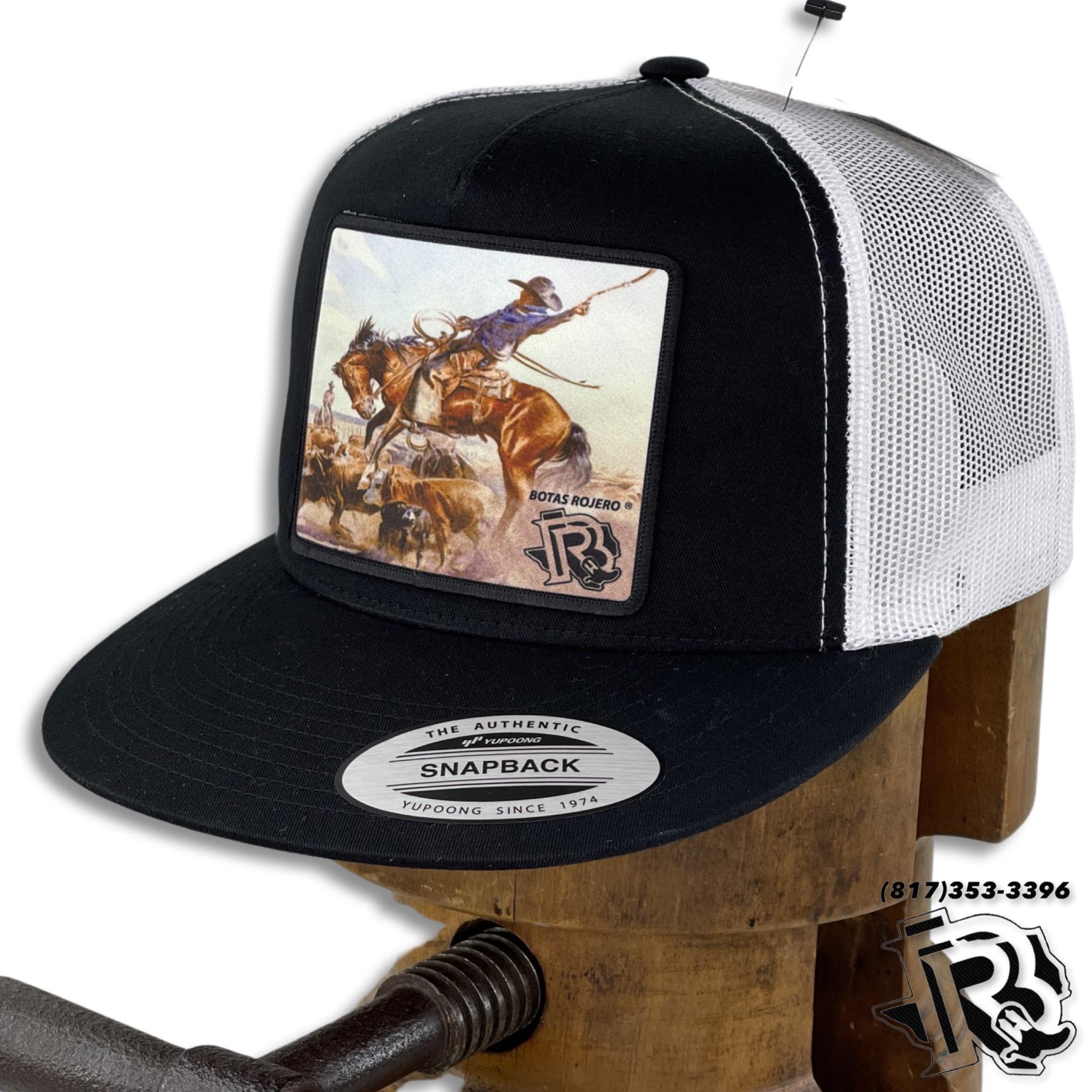 BUCKING HORSE EDITION : BY BR CAP BLACK/WHITE