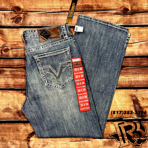 ROCK & ROLL JEANS | MEN JEANS DOUBLE BARREL BOOTCUT 19’’