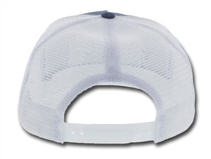 9516T-NVWH Desc: Resistol 5-Panel Navy / White with a Red/ White / Blue Patch - OSFA